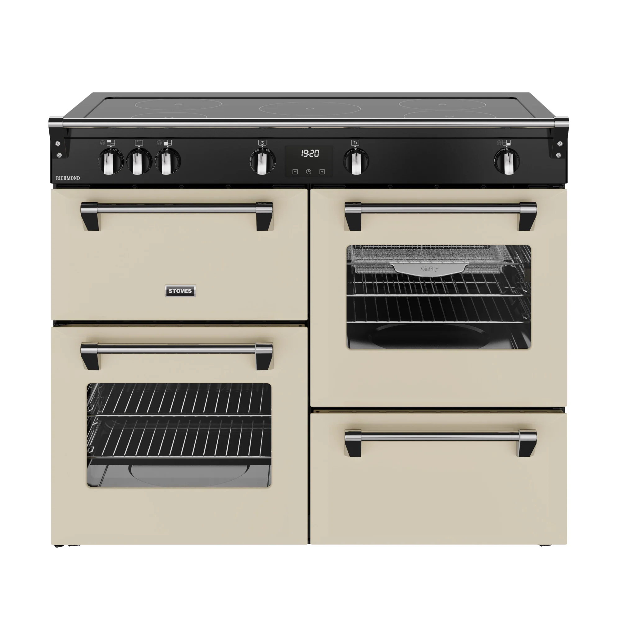 Stoves RCA Richmond 110Ei 110cm Induction Range Cooker 444411866 Cream