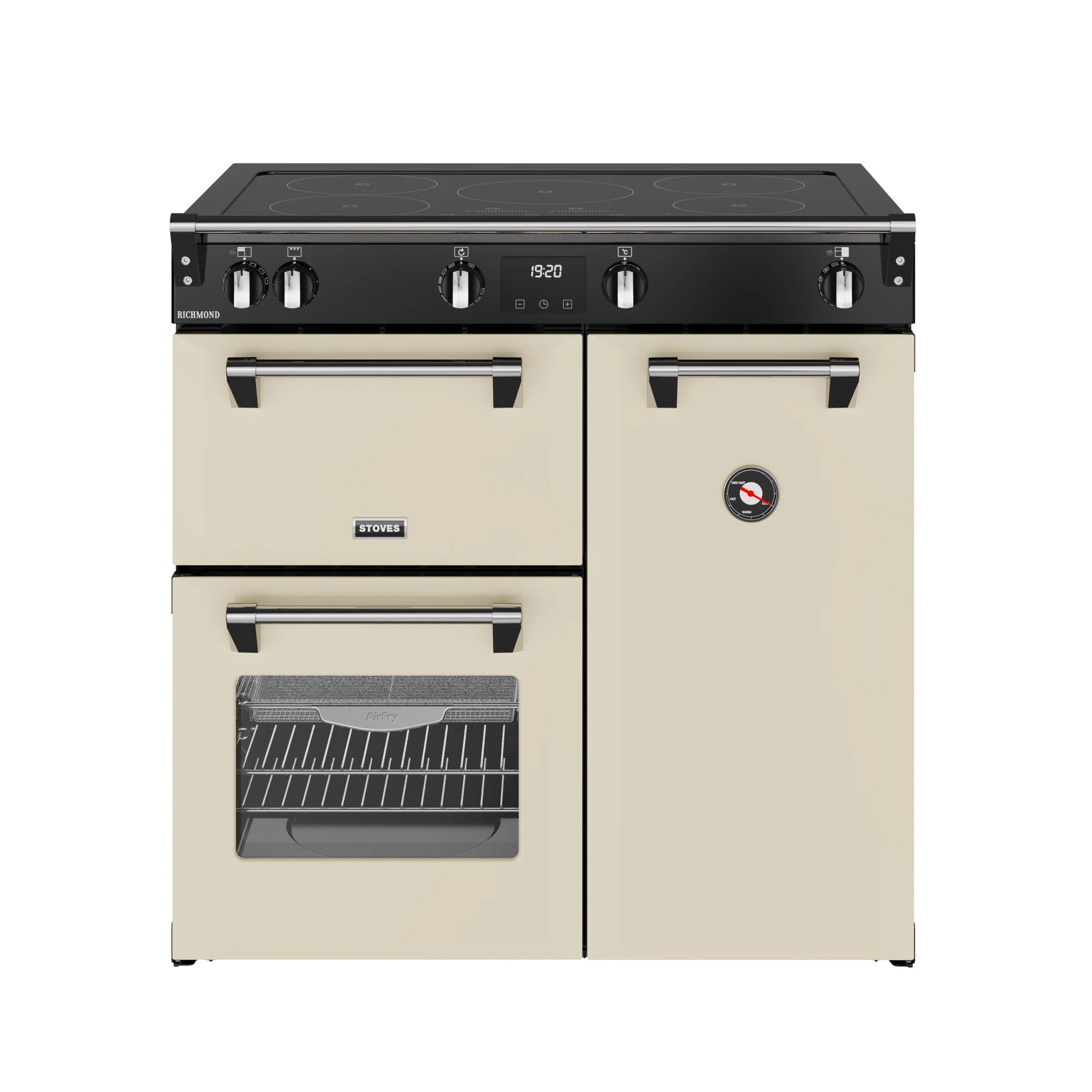 Stoves RCA Richmond 90Ei 90cm Induction Range Cooker 444411854 Cream