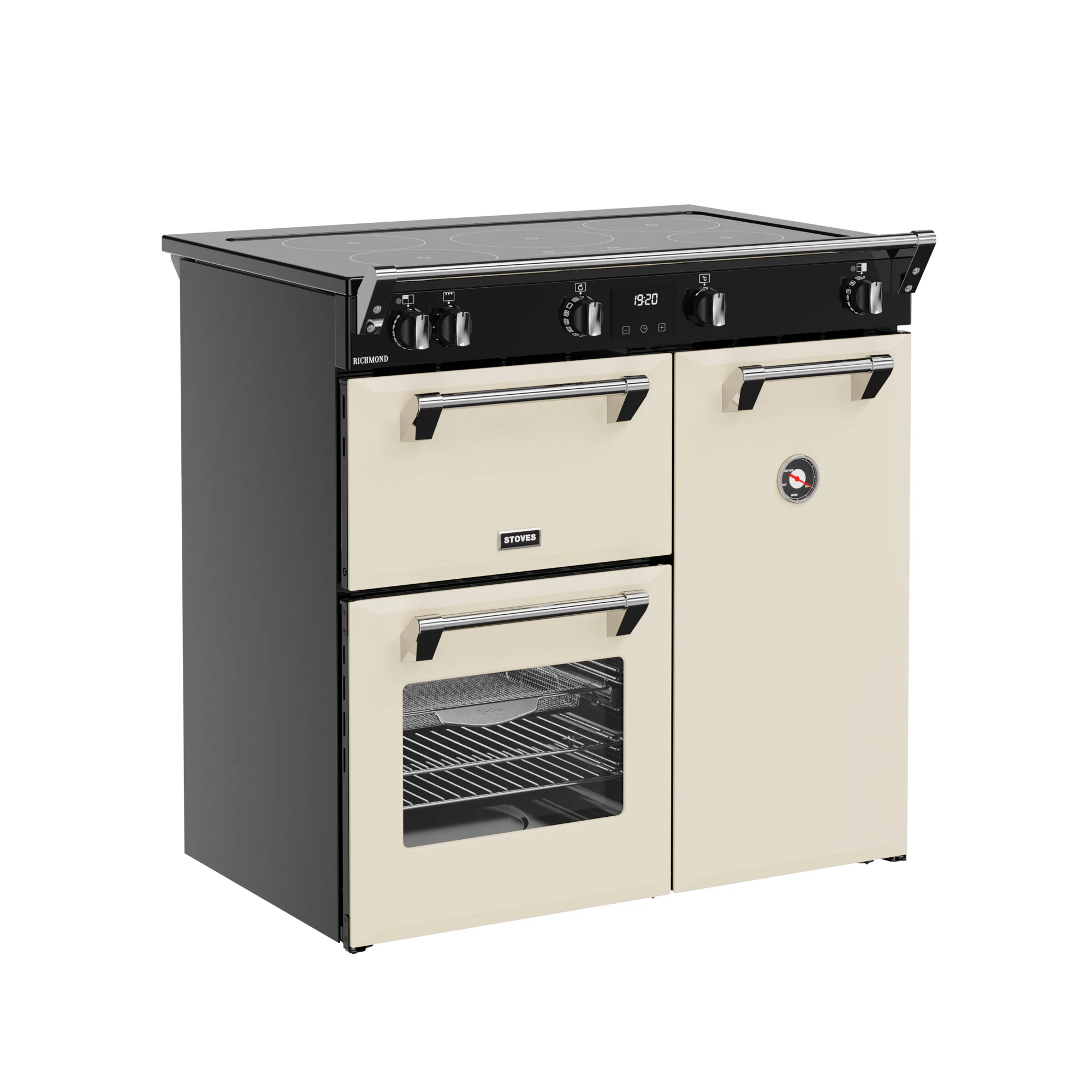 Stoves RCA Richmond 90Ei 90cm Induction Range Cooker 444411854 Cream - Image 2