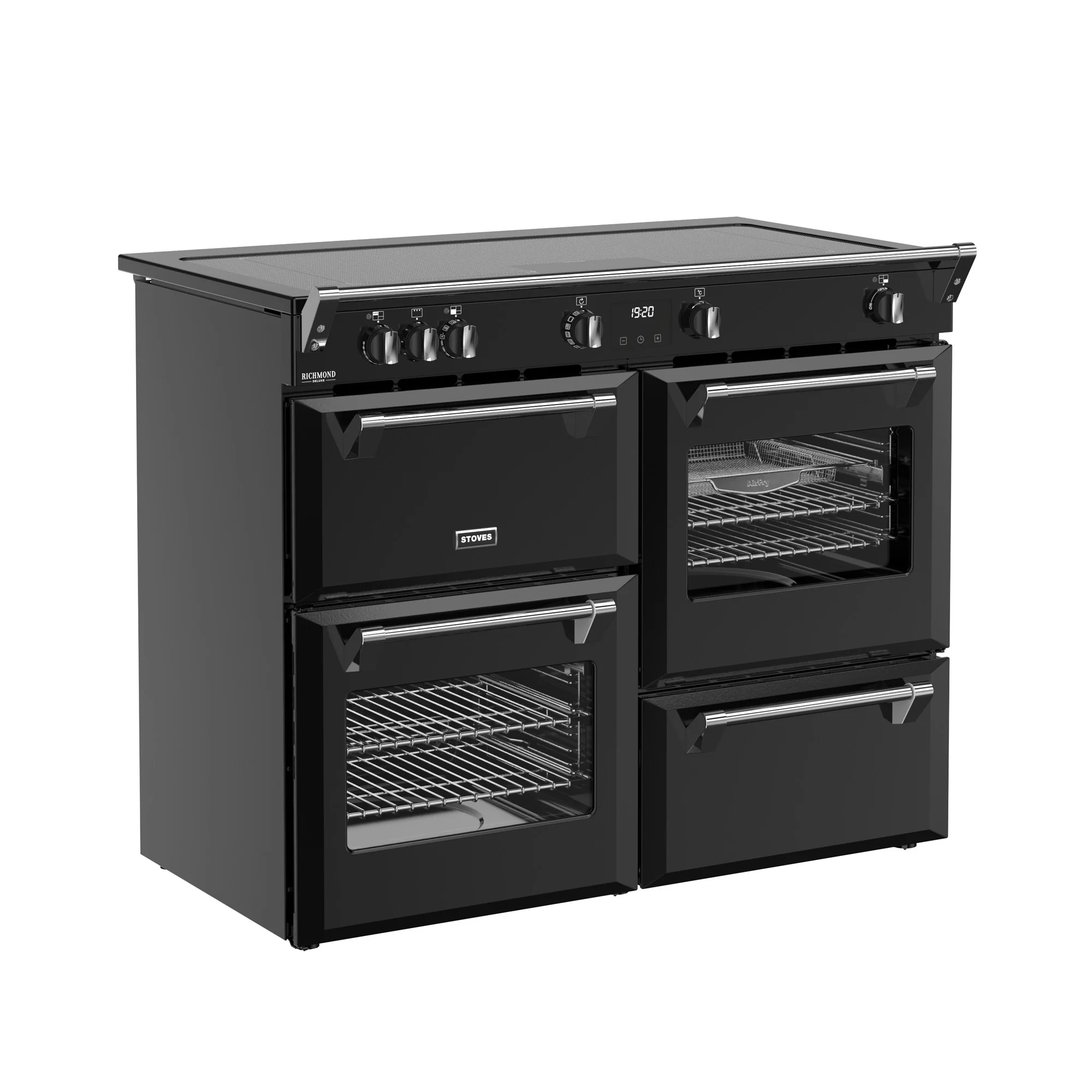 Stoves RCA Richmond Deluxe 110Ei 110cm Zoneless Induction Range Cooker 444411880 Black - Image 2