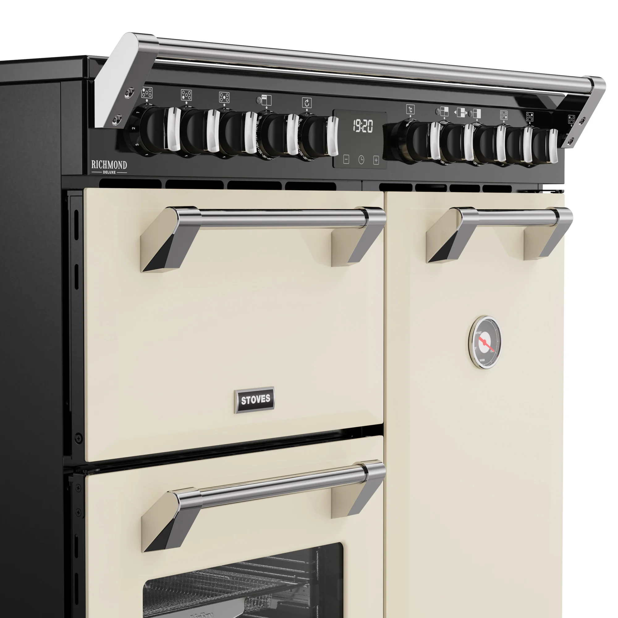 Stoves RCA Richmond Deluxe 90Ei 90cm Induction Range Cooker 444411870 Cream - Image 4