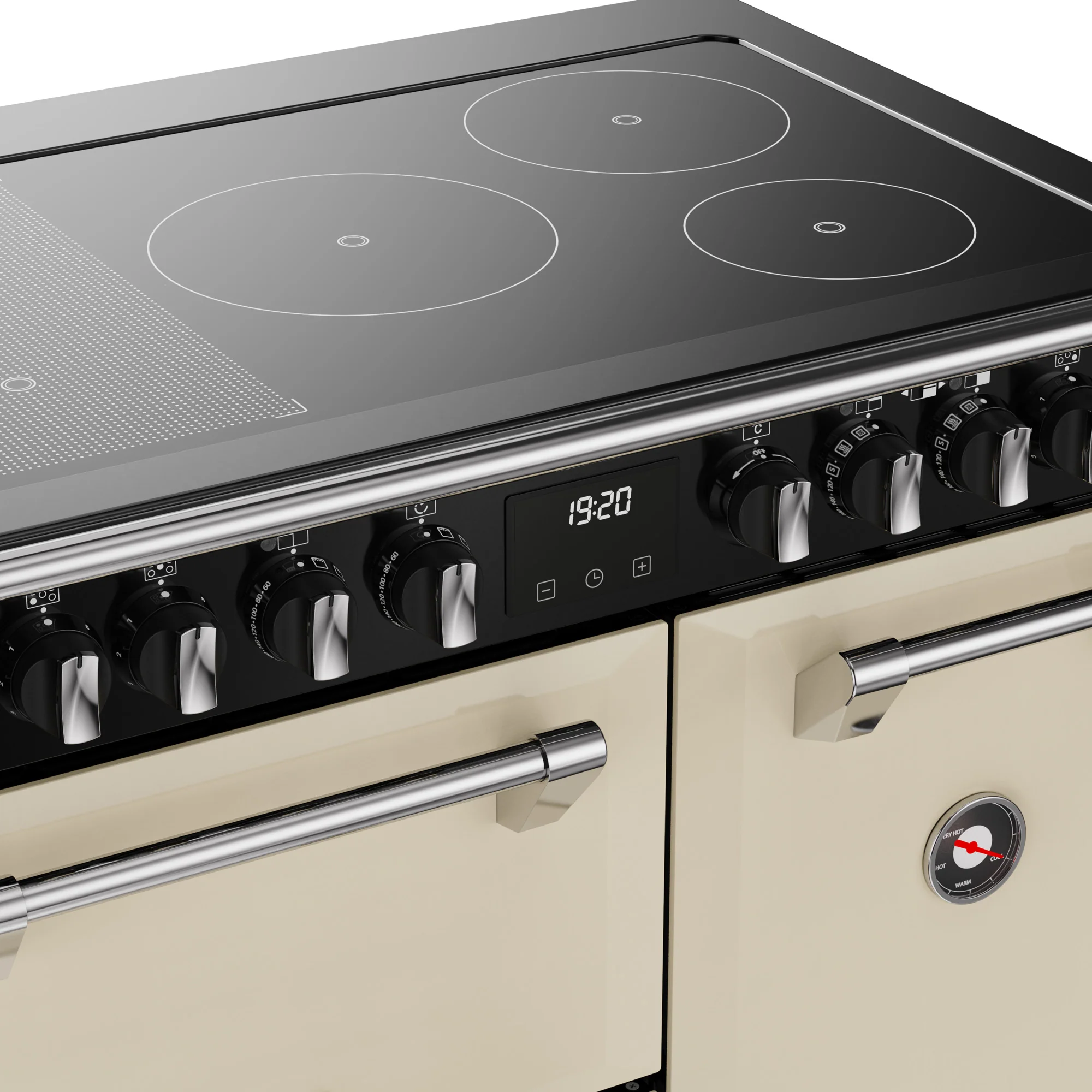 Stoves RCA Richmond Deluxe 90Ei 90cm Induction Range Cooker 444411870 Cream - Image 6