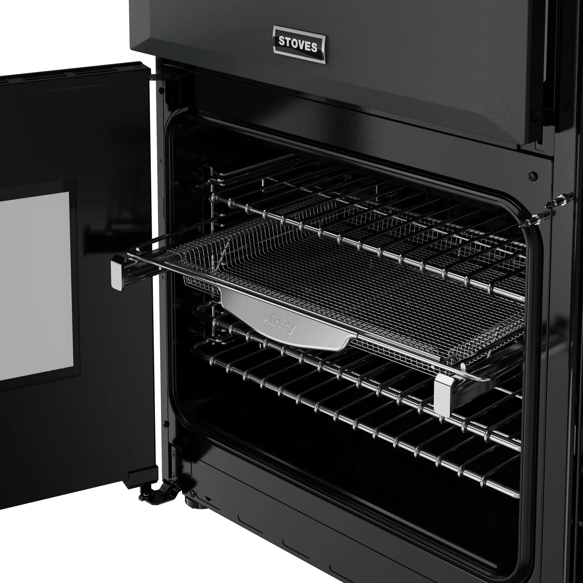 Stoves Richmond Deluxe 90cm Dual Fuel Range Cooker 444412003 Anthracite Grey - Image 10