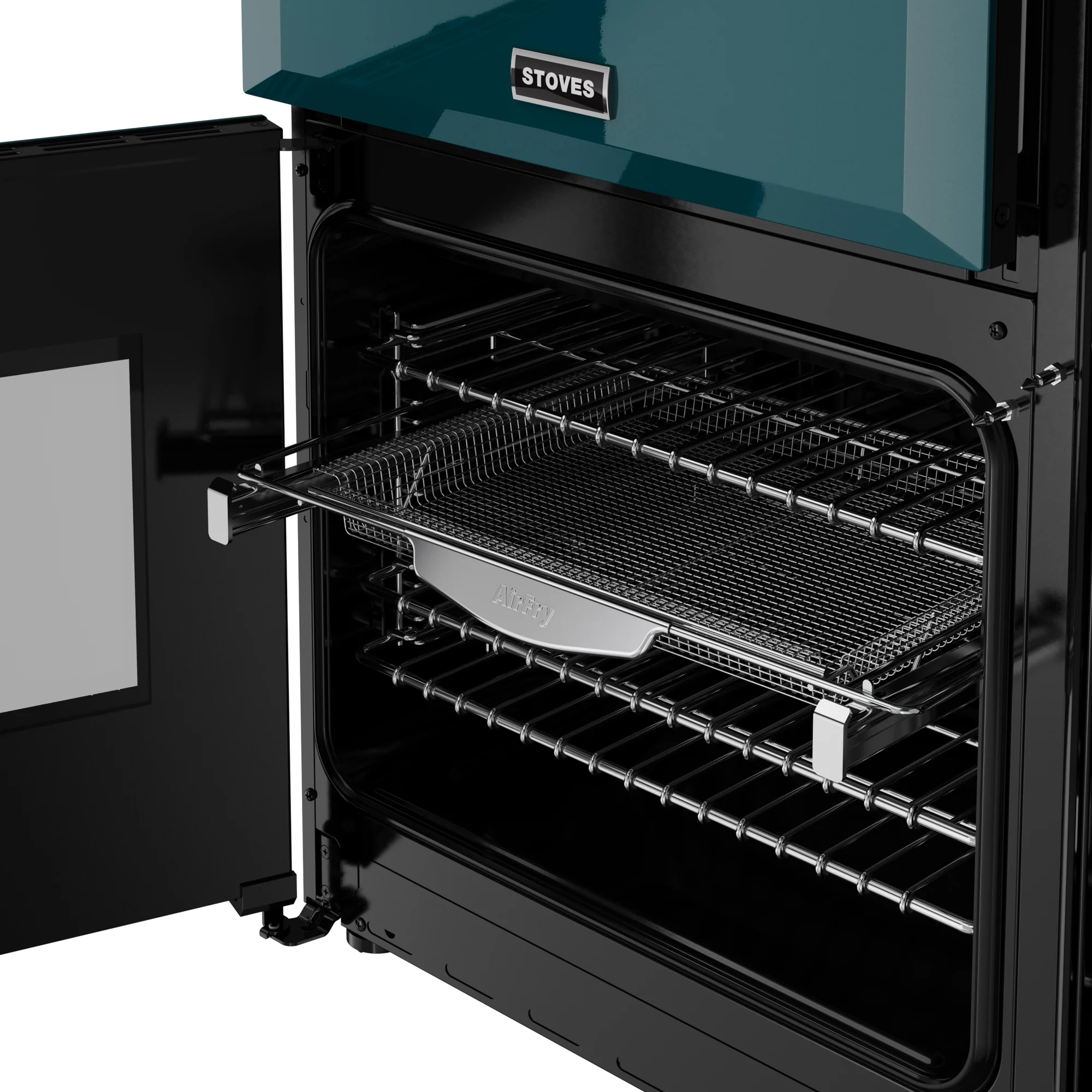 Stoves Richmond Deluxe 90cm Dual Fuel Range Cooker 444412007 Deep Marine - Image 9