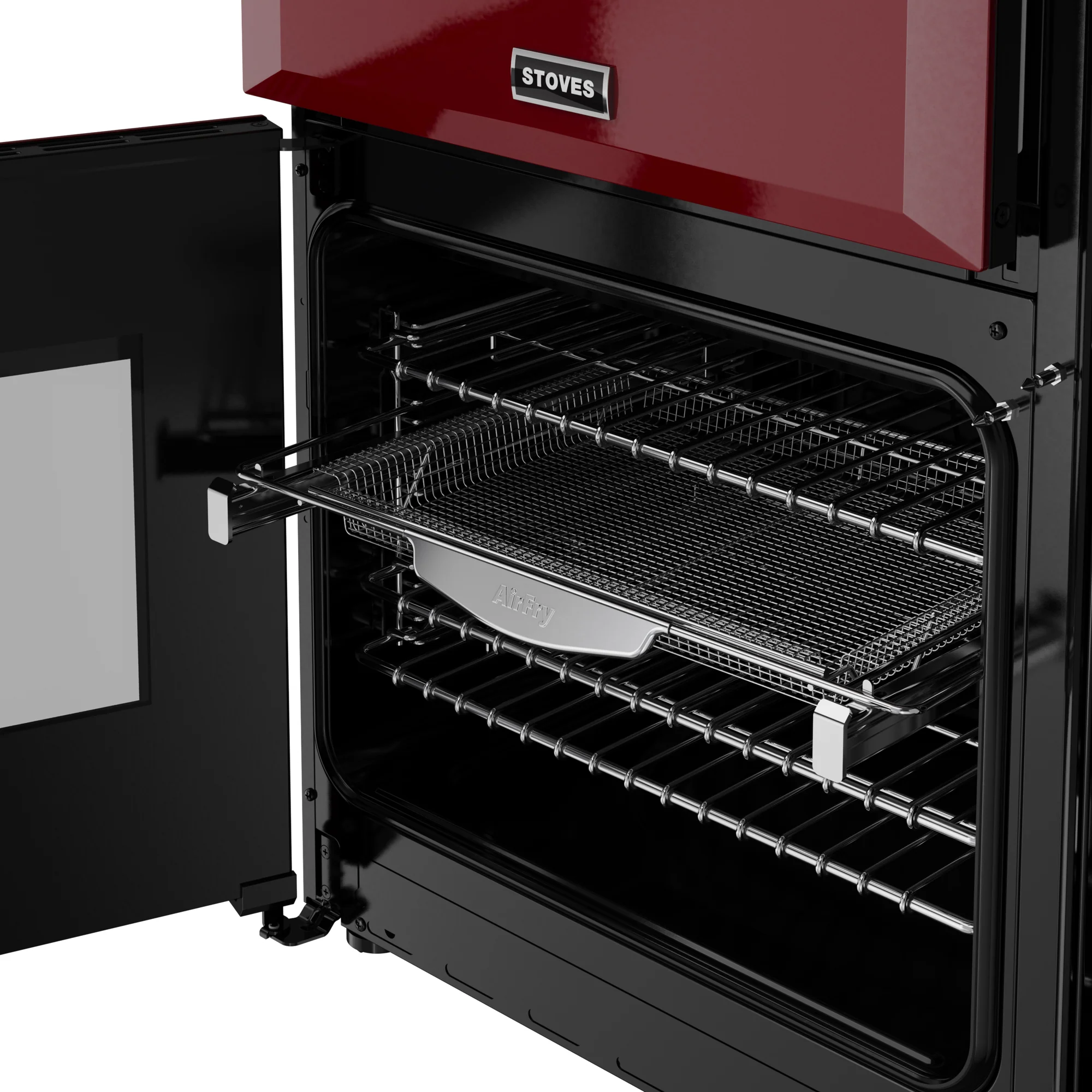 Stoves Richmond Deluxe 90cm Induction Range Cooker 444412014 Garnet Red - Image 6