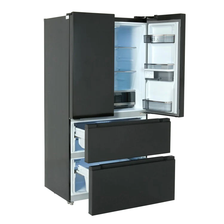 Tesla T571FRDB Black Non Plumbed American Fridge Freezer - Image 4