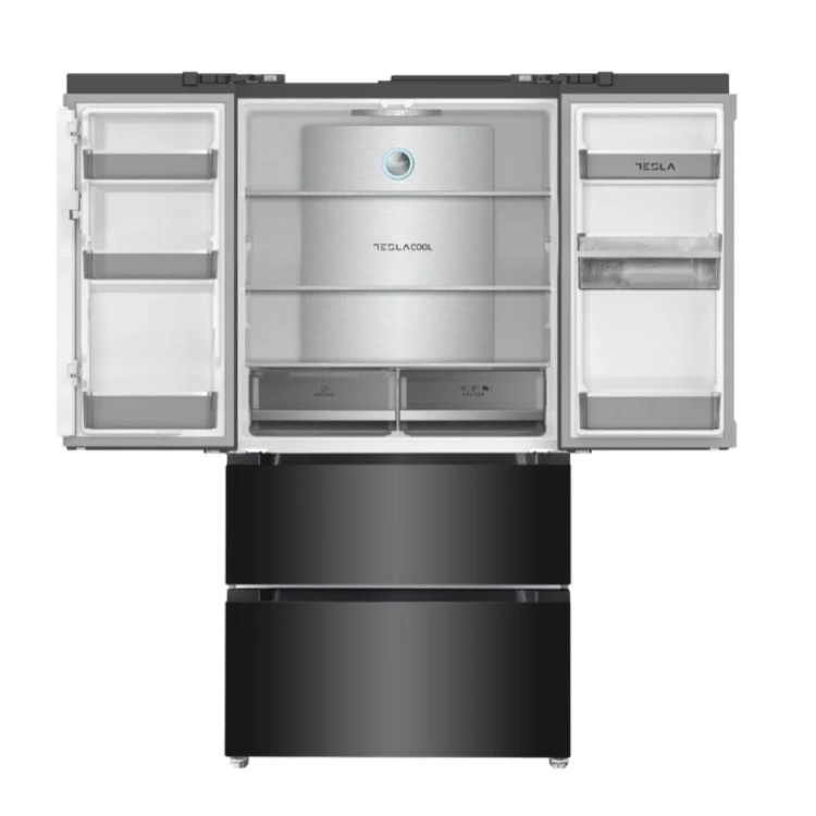 Tesla T571FRDB Black Non Plumbed American Fridge Freezer - Image 5