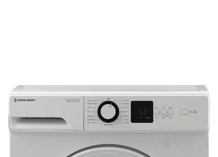 White Knight AT7WM148W 8kg 1400rpm Washing Machine - Image 3
